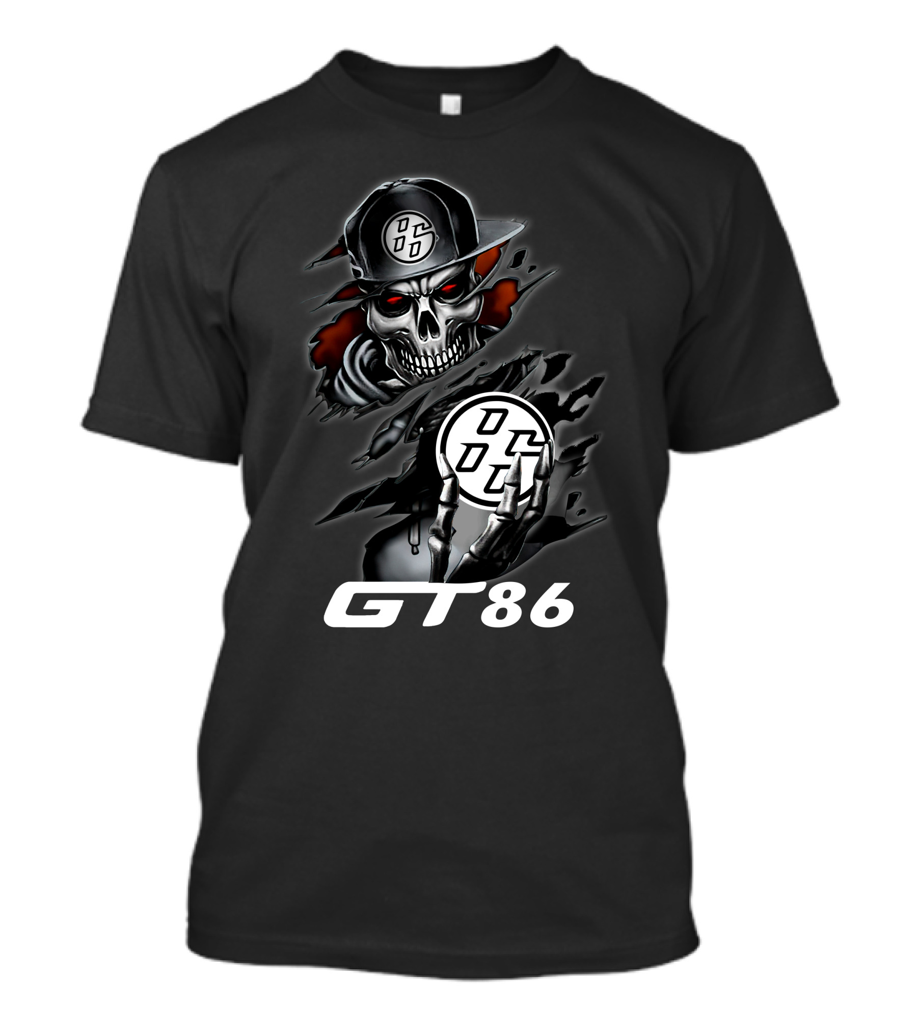 Gt86 Dd Skull Emblem T-Shirt