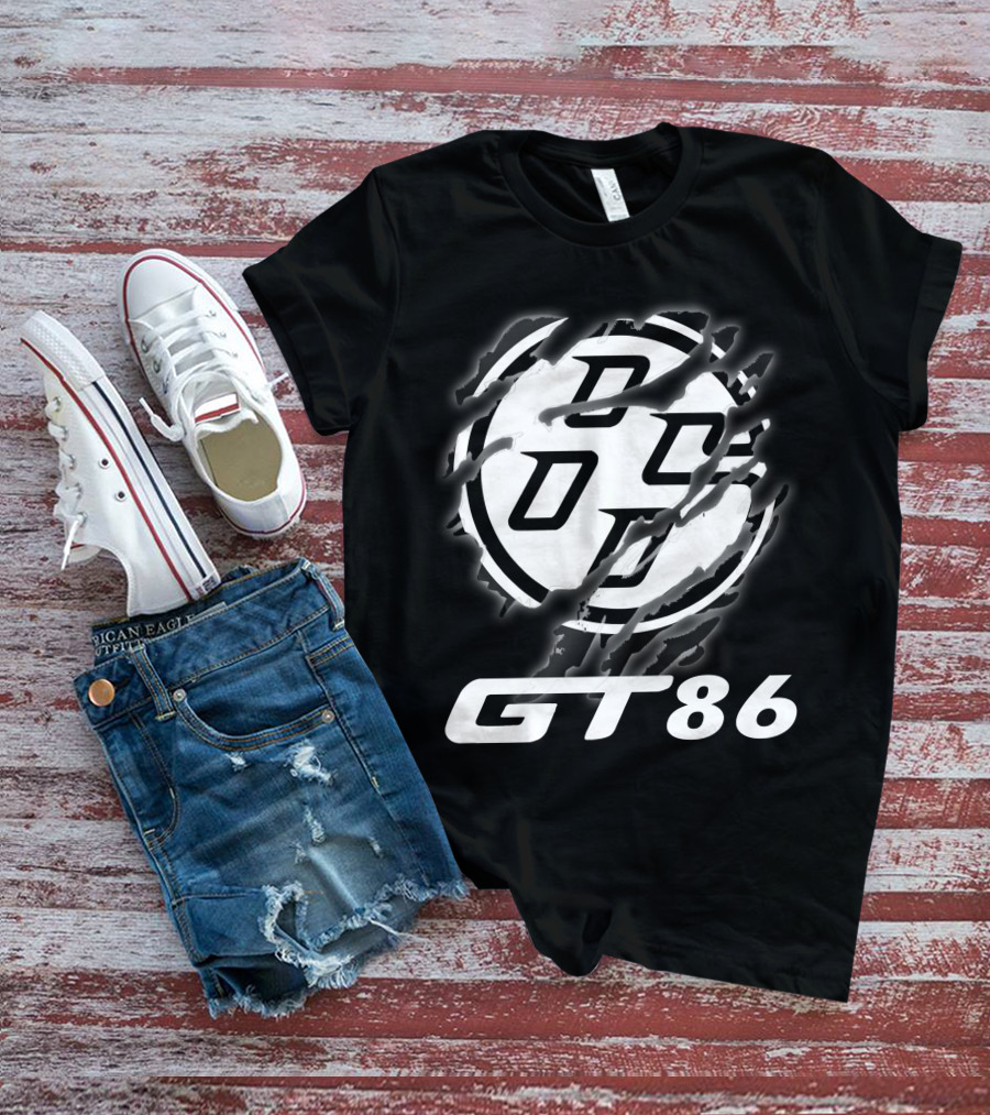 Gt86 07 Toyota Racing Logo Claw Mark T-Shirt