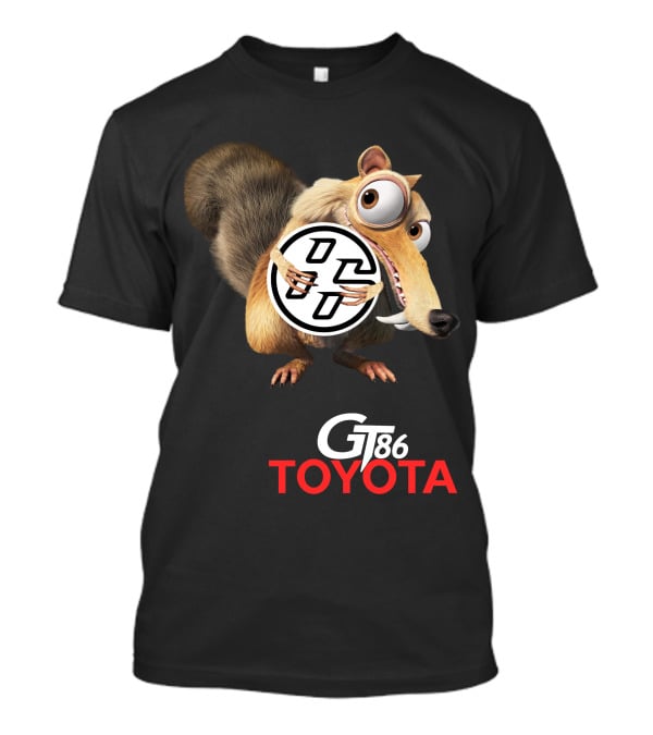 Gt86 Toyota Ice Age Character Embrace T-Shirt
