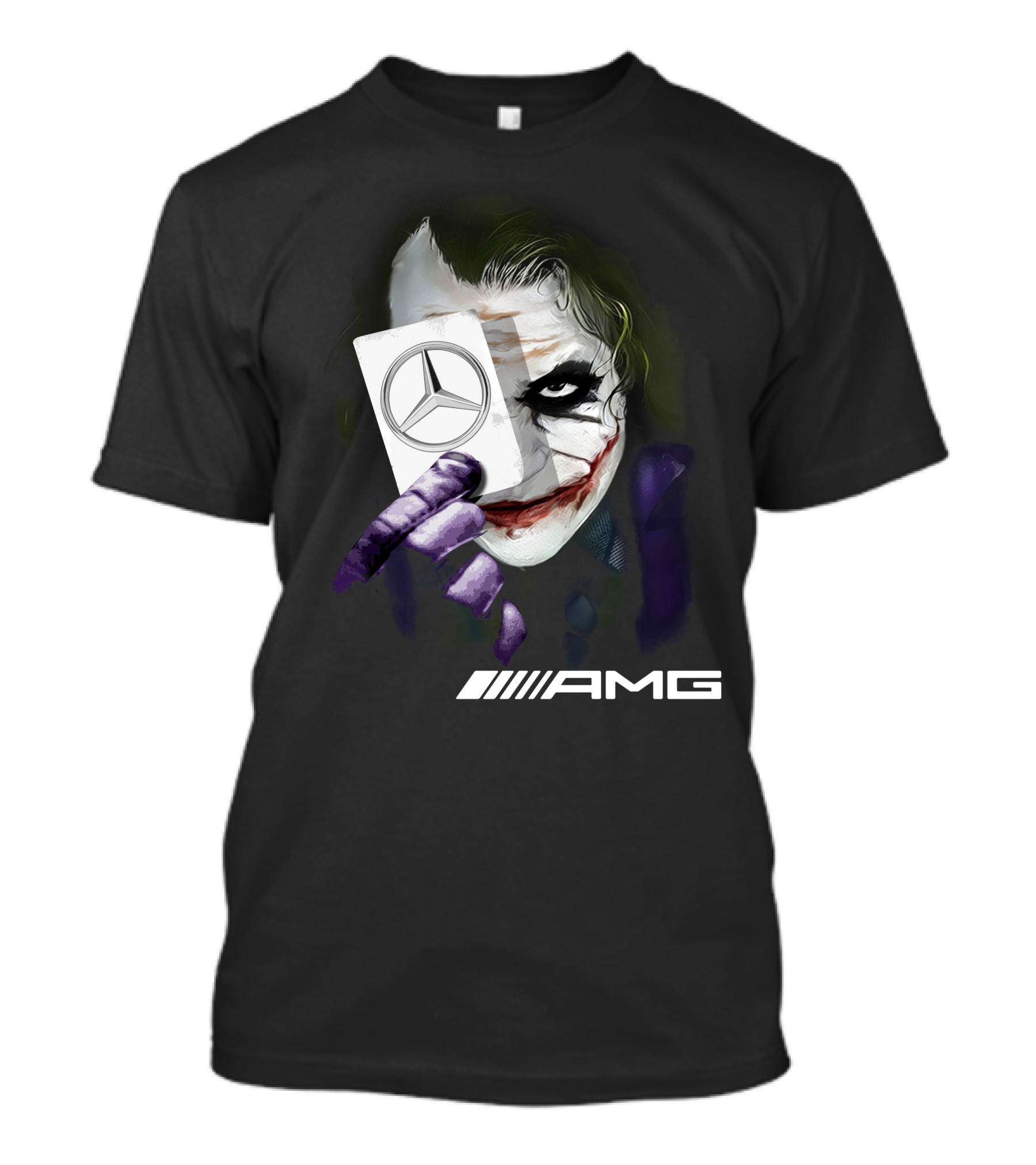 Amg 05 Joker Playing Card Mercedes-Benz Symbol T-Shirt