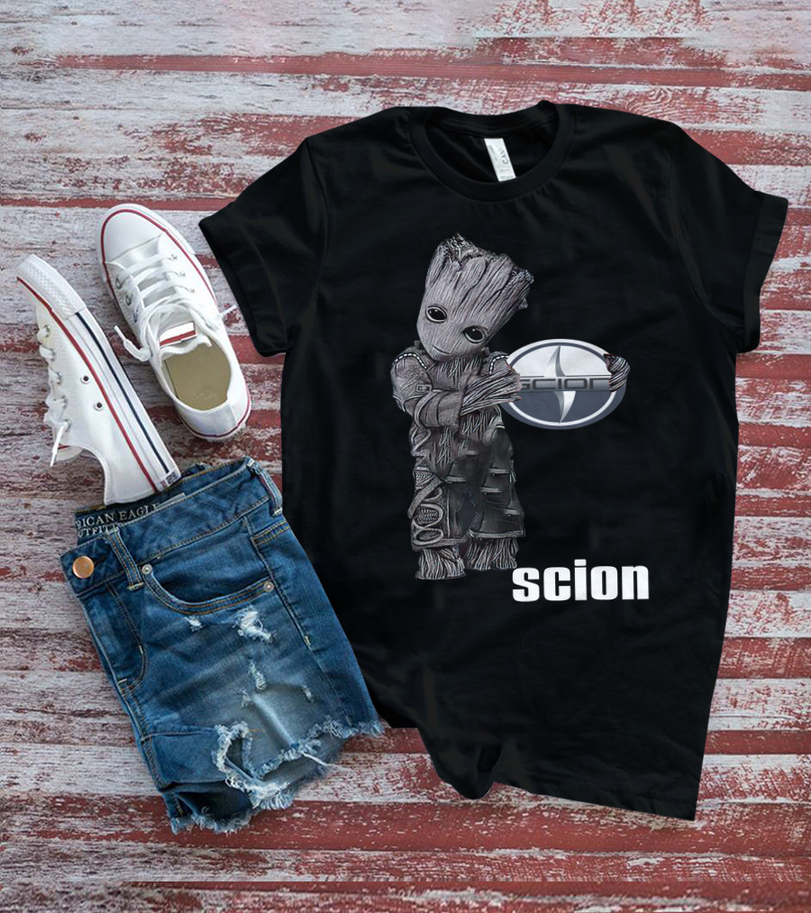 Scion Groot 01 Car Emblem Fusion T-Shirt