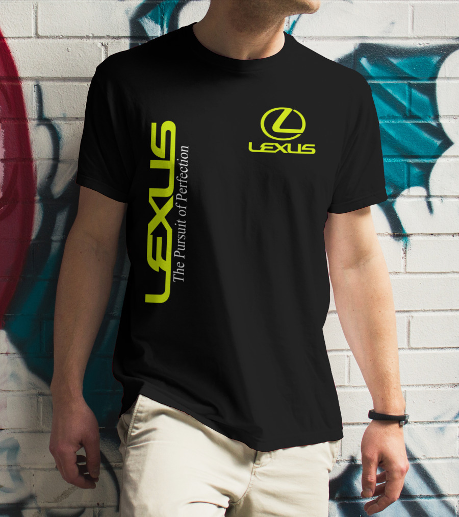 Lexus The Pursuit Of Perfection Neon Logo T-Shirt