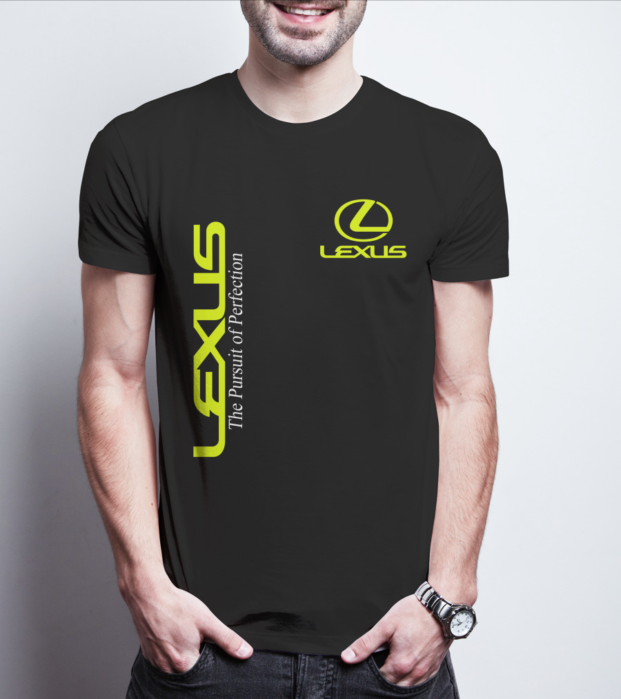 Lexus The Pursuit Of Perfection Neon Logo T-Shirt