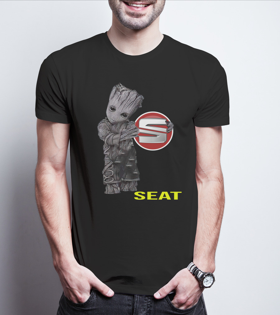 Groot Hugging Seat T-Shirt