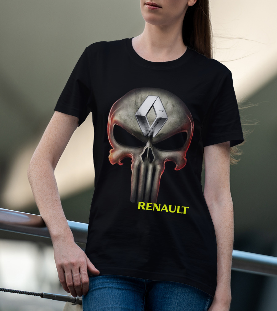 Renault Punisher Skull T-Shirt