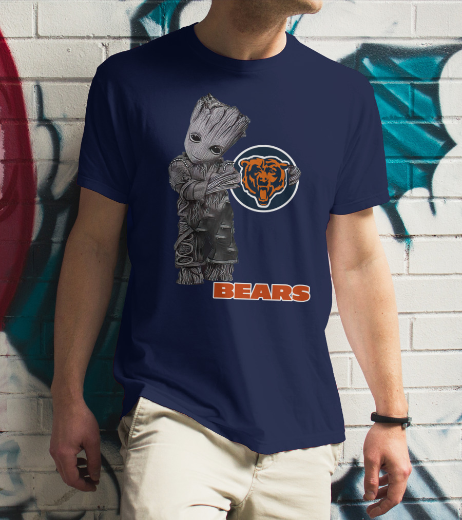 Groot Chicago Bears Fan T-Shirt