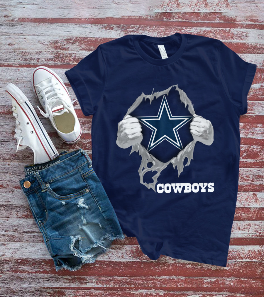 Cowboys 07 Star Logo Burst T-Shirt