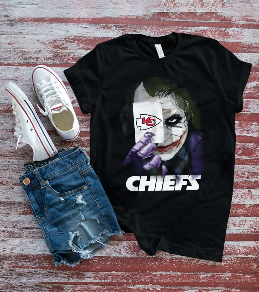 Chiefs 05 Kansas City Chiefs Joker Card T-Shirt
