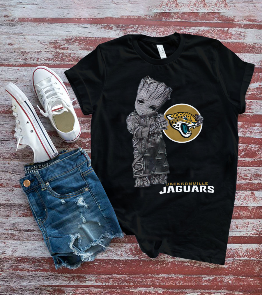Jacksonville Jaguars Groot Collaboration T-Shirt