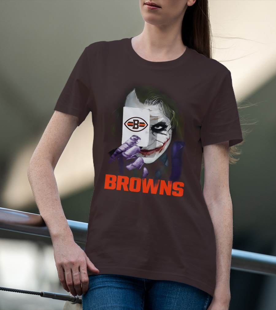 Browns Joker Card T-Shirt