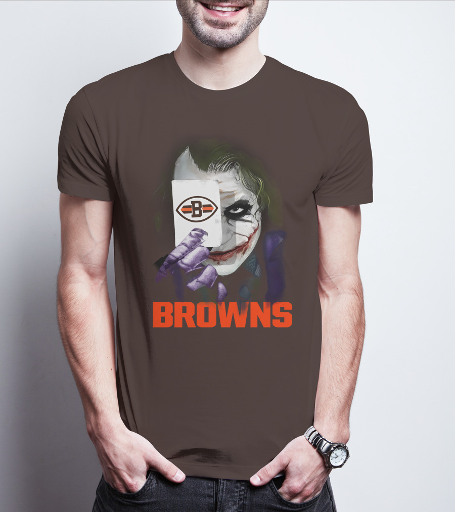 Browns Joker Card T-Shirt