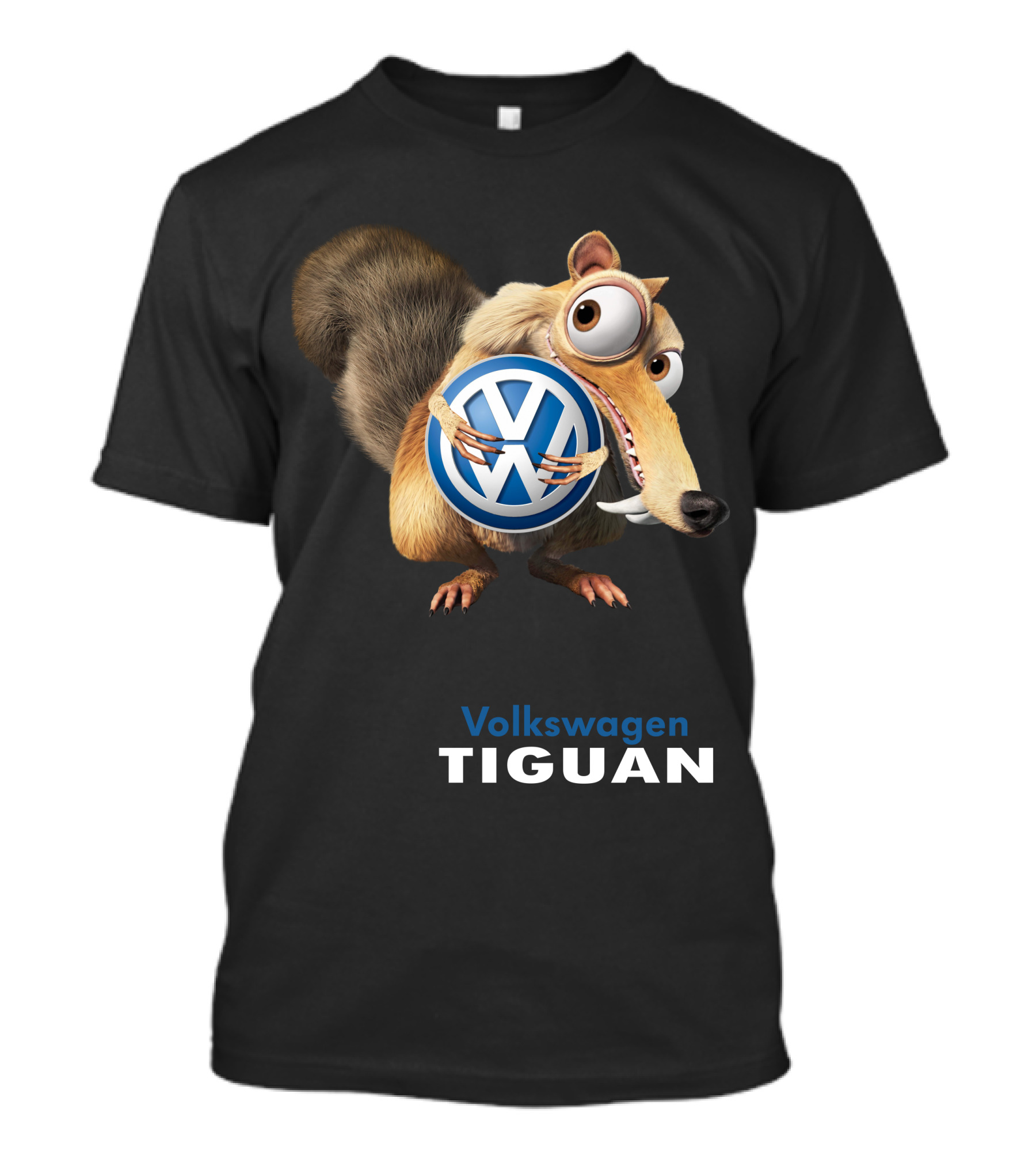 Volkswagen Tiguan Soc Scrat With Volkswagen T-Shirt