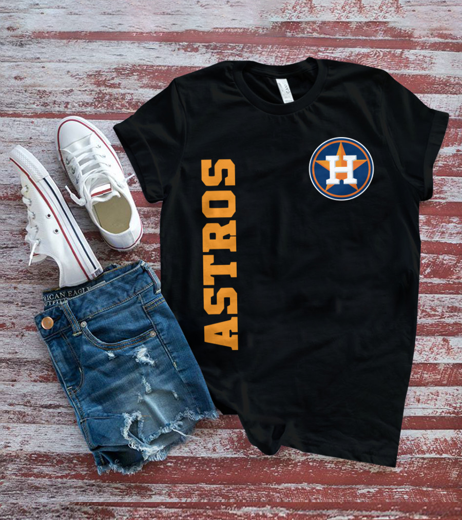 Astros Houston Logo Vertical T-Shirt