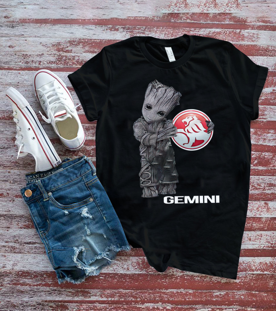 Gemini Holden Groot Character With Lion T-Shirt