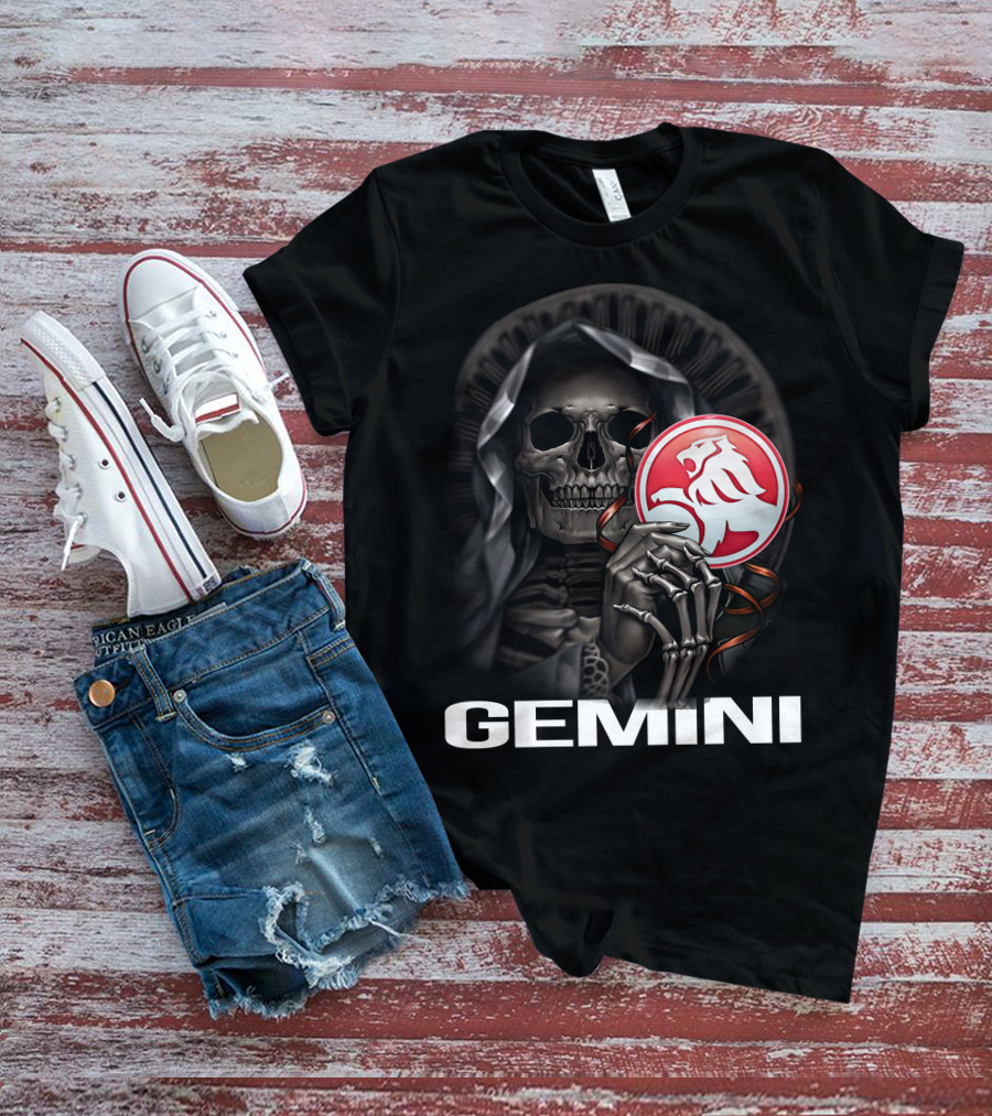 Gemini 18 Grim Reaper Holding Holden T-Shirt