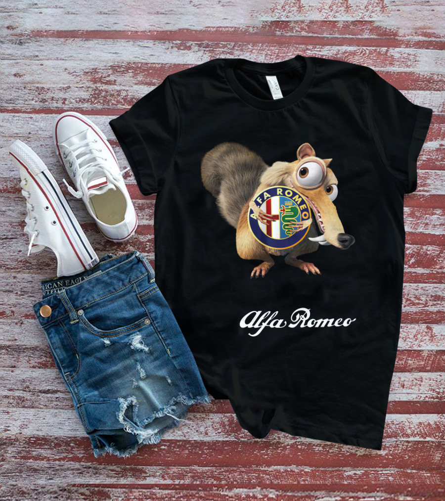 Alfa Romeo Ice Age Scrat Crossover T-Shirt