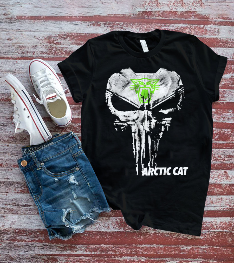 Arctic Cat Skull Logo Fusion T-Shirt