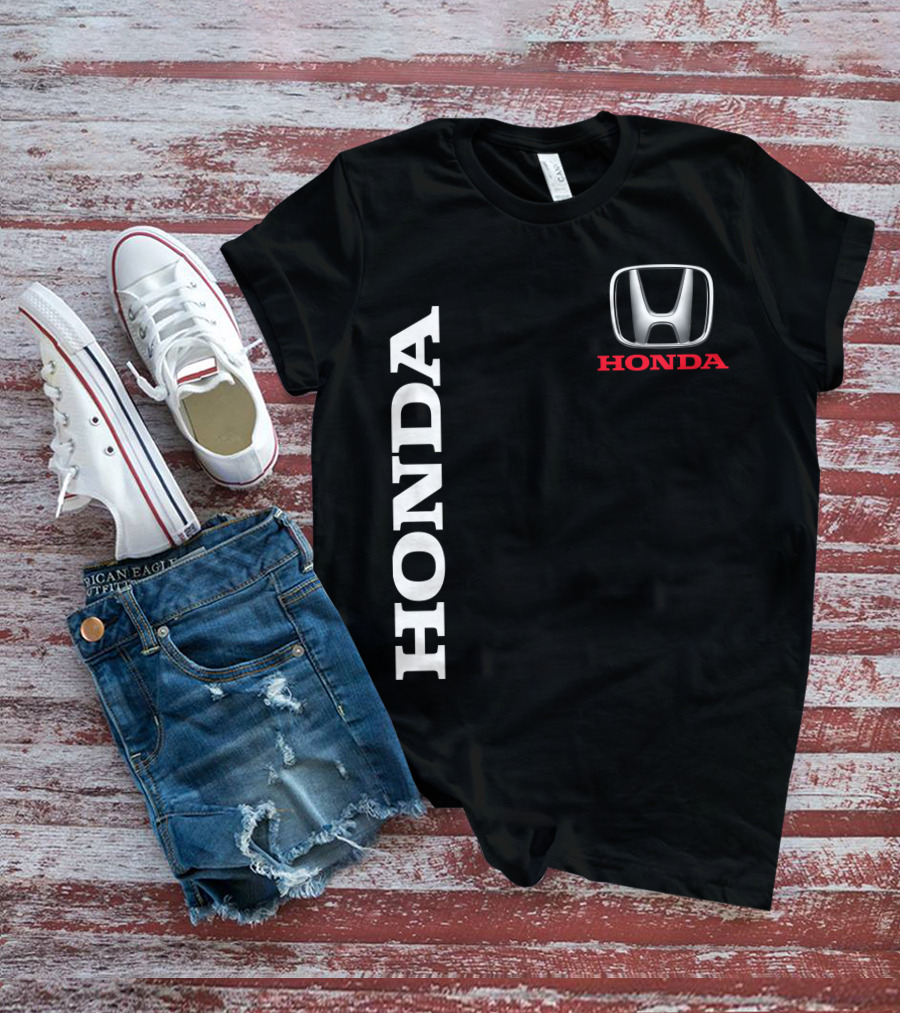 Honda Vertical Logo Emblem T-Shirt