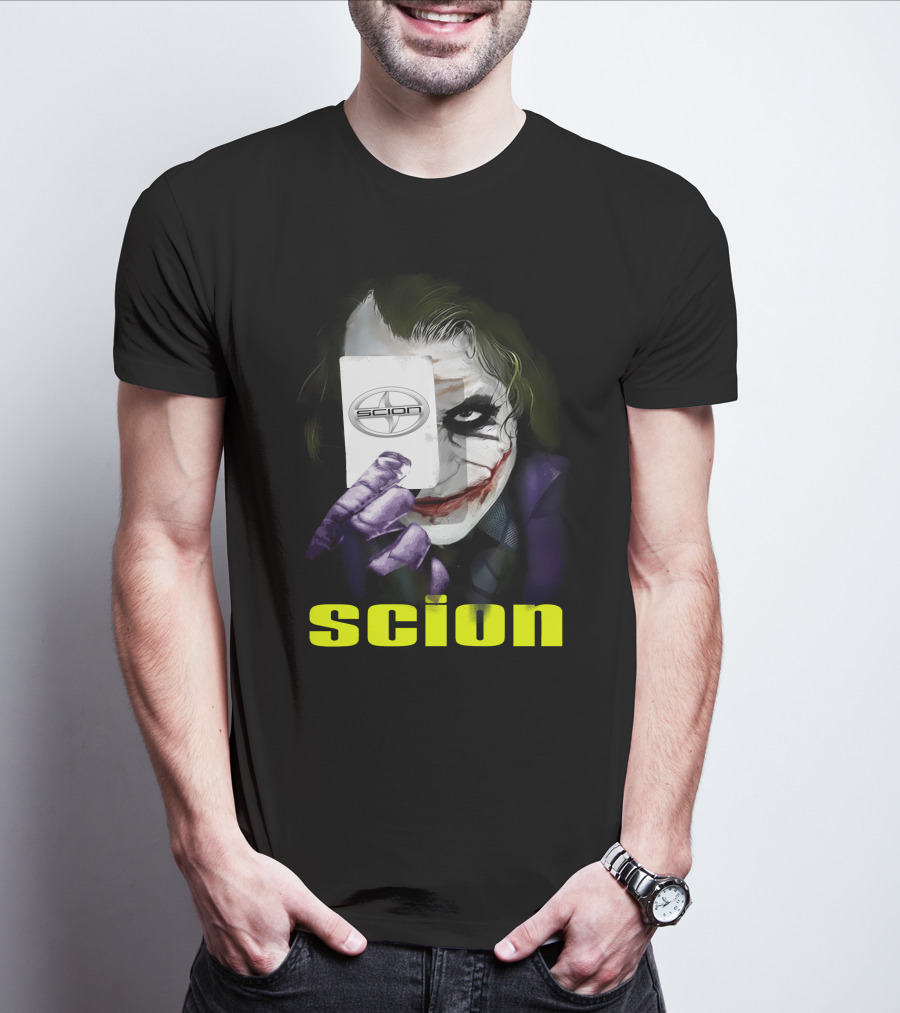 Scion Joker Card With Iconic Clown Face T-Shirt