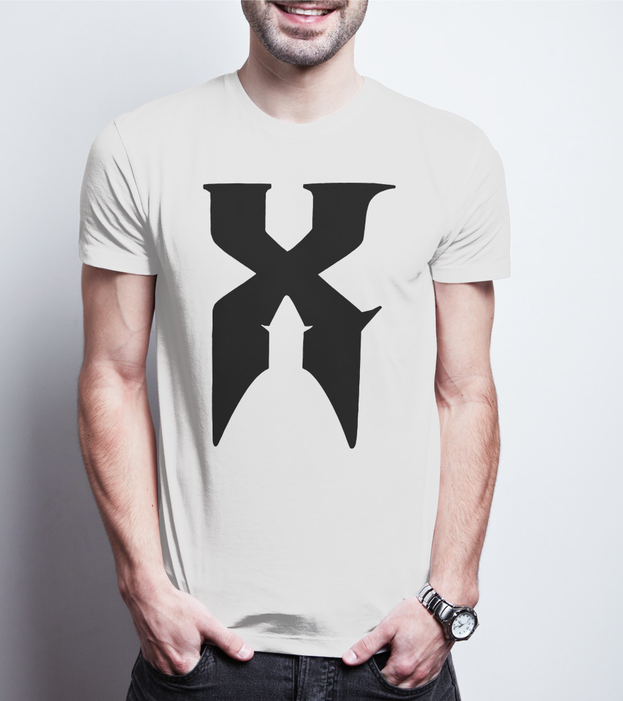 DMX Stylized Iconic Letter T-Shirt