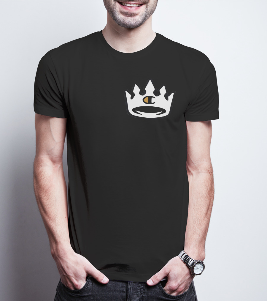 OTK Merchs Crown Logo Champion Collab T-Shirt