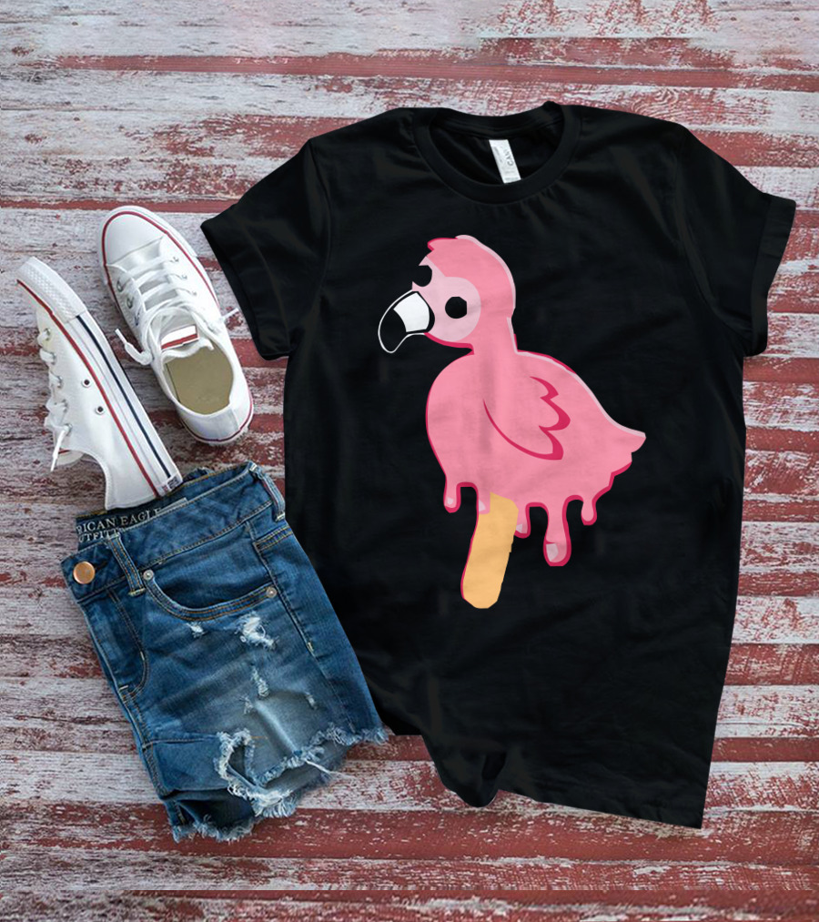 Flimflam Flamingo Popsicle Merch T-Shirt