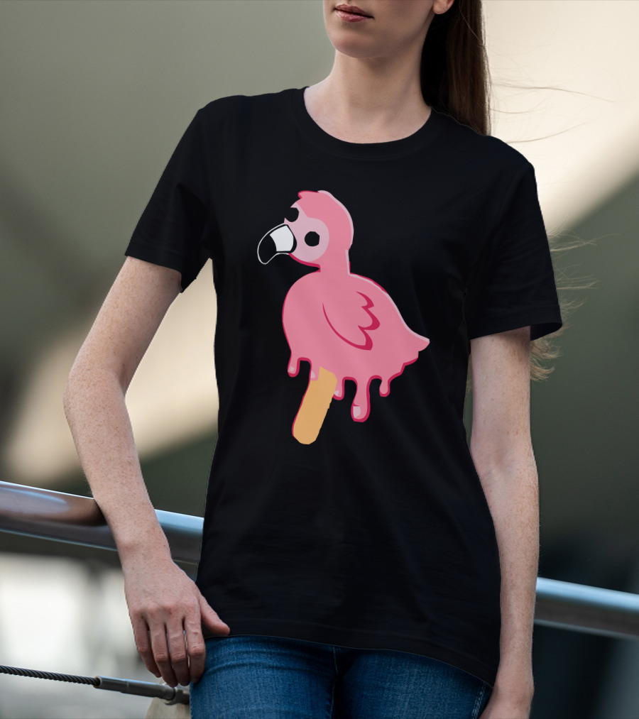 Flimflam Flamingo Popsicle Merch T-Shirt