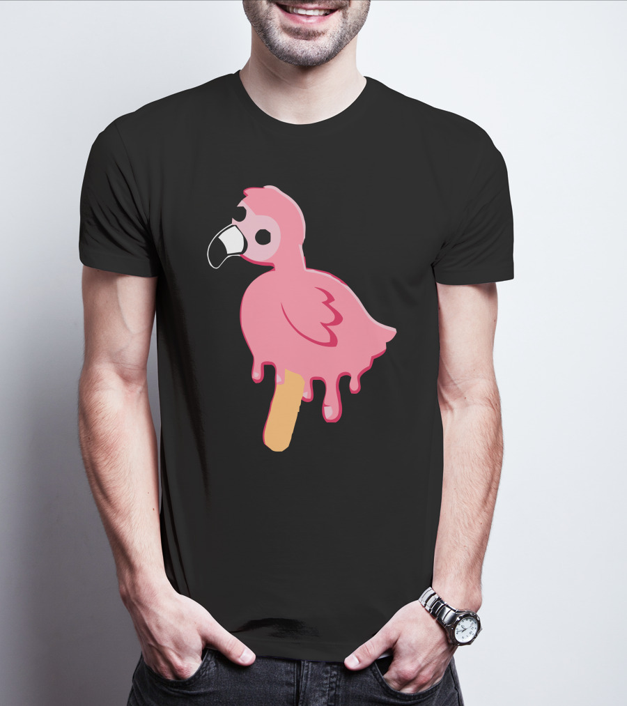 Flimflam Flamingo Popsicle Merch T-Shirt