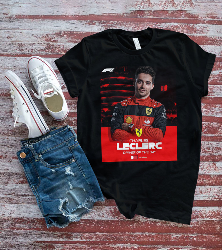 F1 Charles Leclerc Driver Of The Day Bahrain T-Shirt