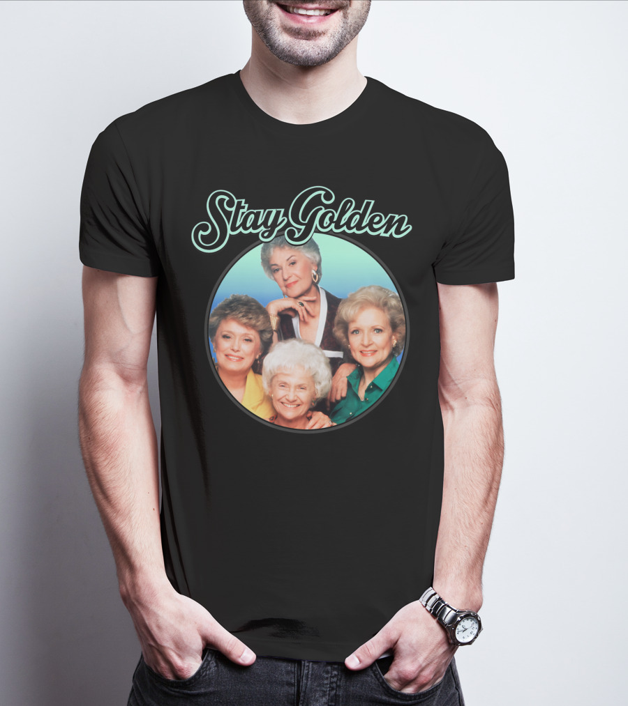 Stay Golden The Golden Girls Iconic Cast Image T-Shirt