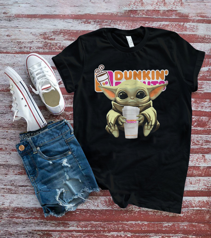 Only Today Dunkin Donuts Baby Alien Coffee T-Shirt