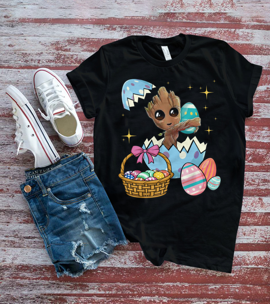 Groot Easter Eggs Only Today T-Shirt