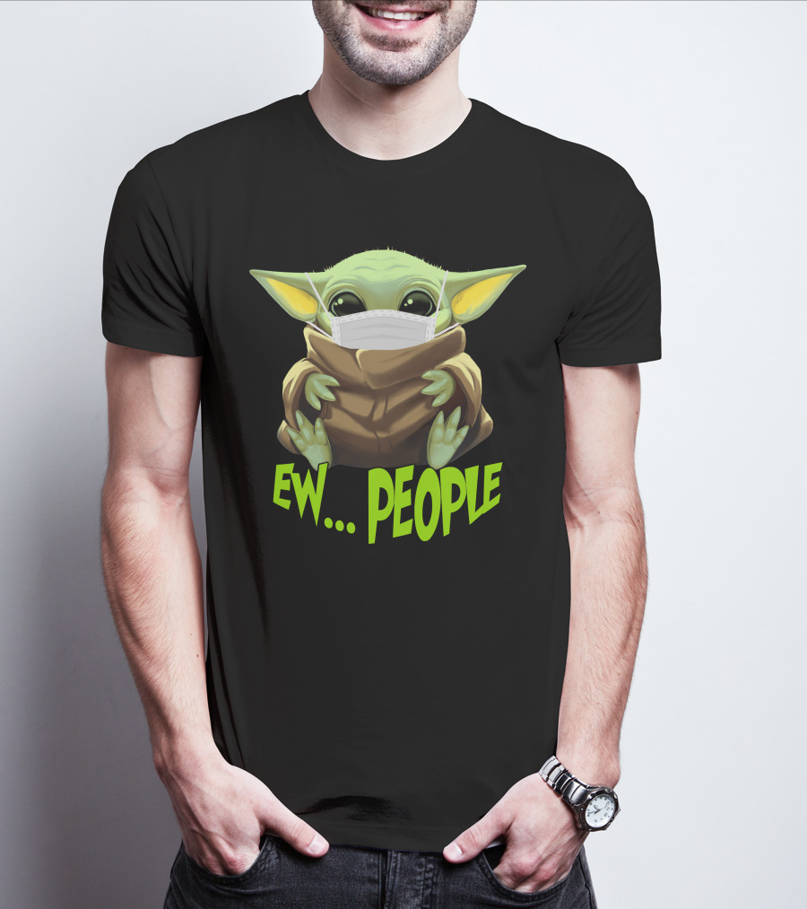 Ew People 36 Baby Alien Mask T-Shirt
