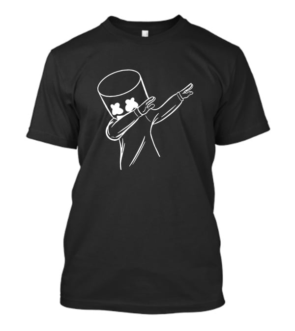 Marshmallow Dabbing Cartoon Icon With X-Eyes T-Shirt