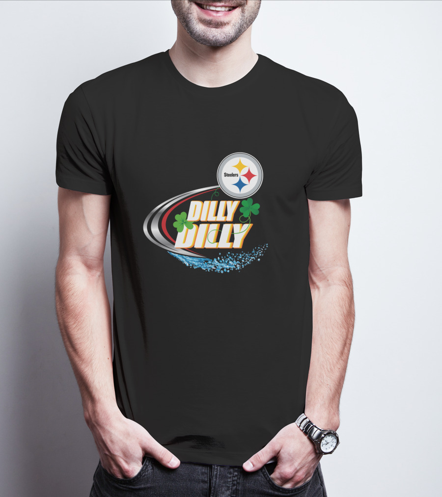Dilly Dilly Pittsburgh Steelers Clover T-Shirt
