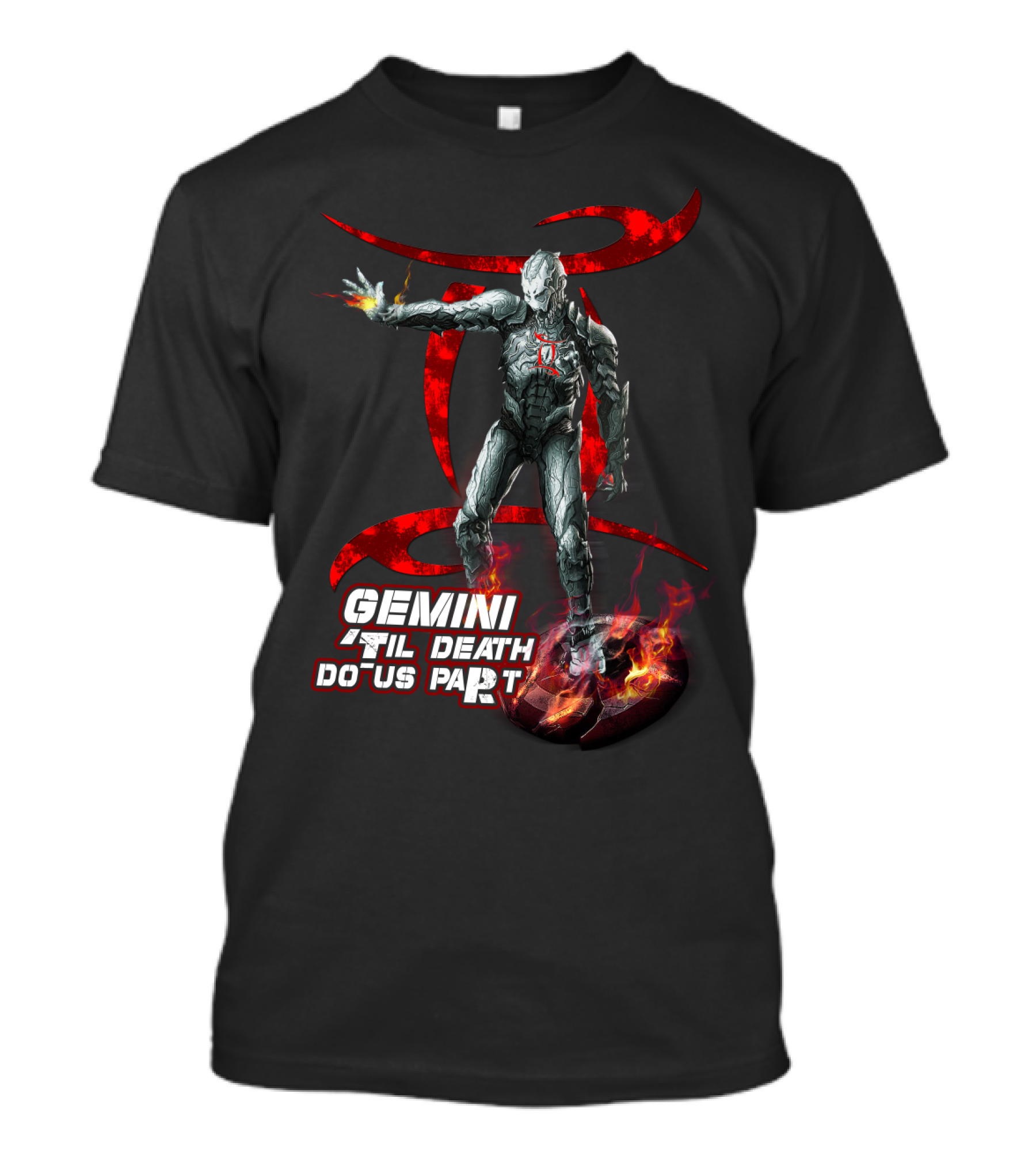 Gemini Til Death Do Us Part Iron Man Marvel Fans Fandom T-Shirt