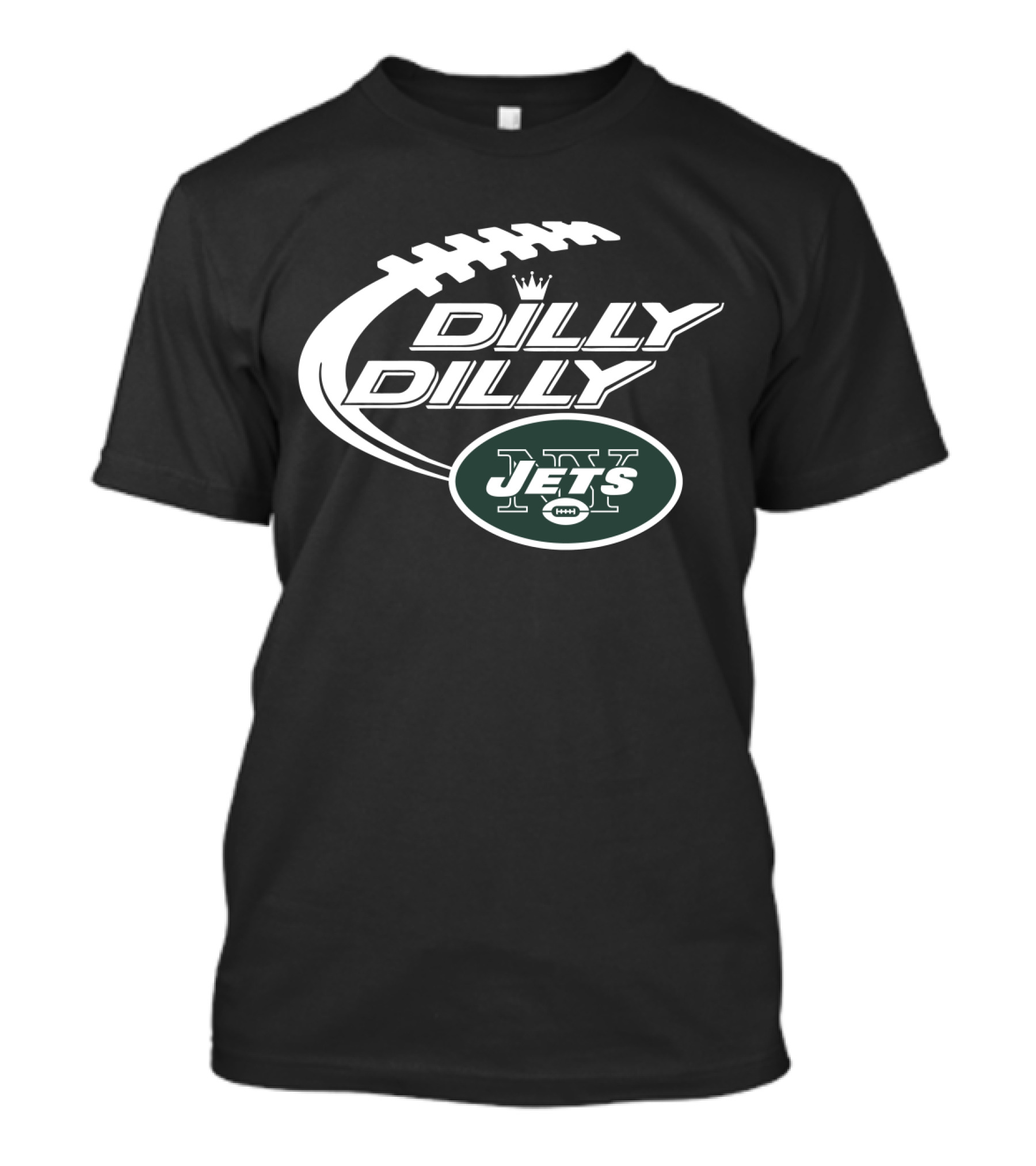 New York Jets Dilly Dilly Bud Light Football Theme T-Shirt