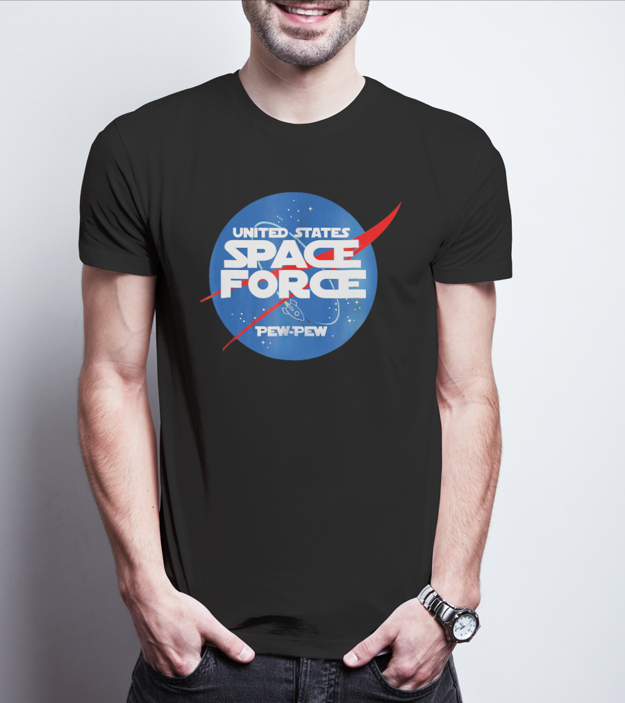 United States Space Force Pew-Pew T-Shirt