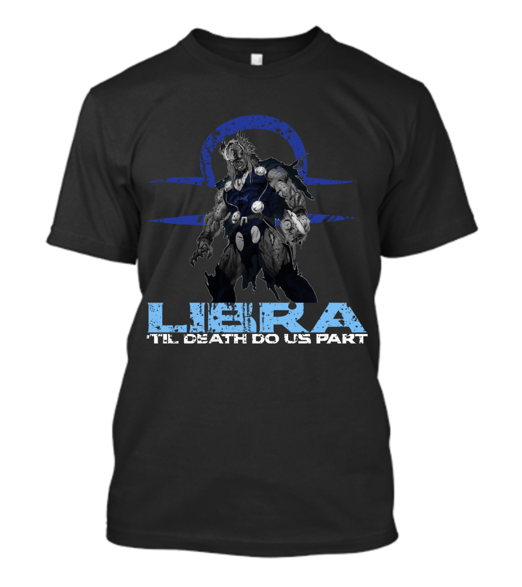 Libra Thor Zombie Marvel 'Til Death Do Us Part T-Shirt