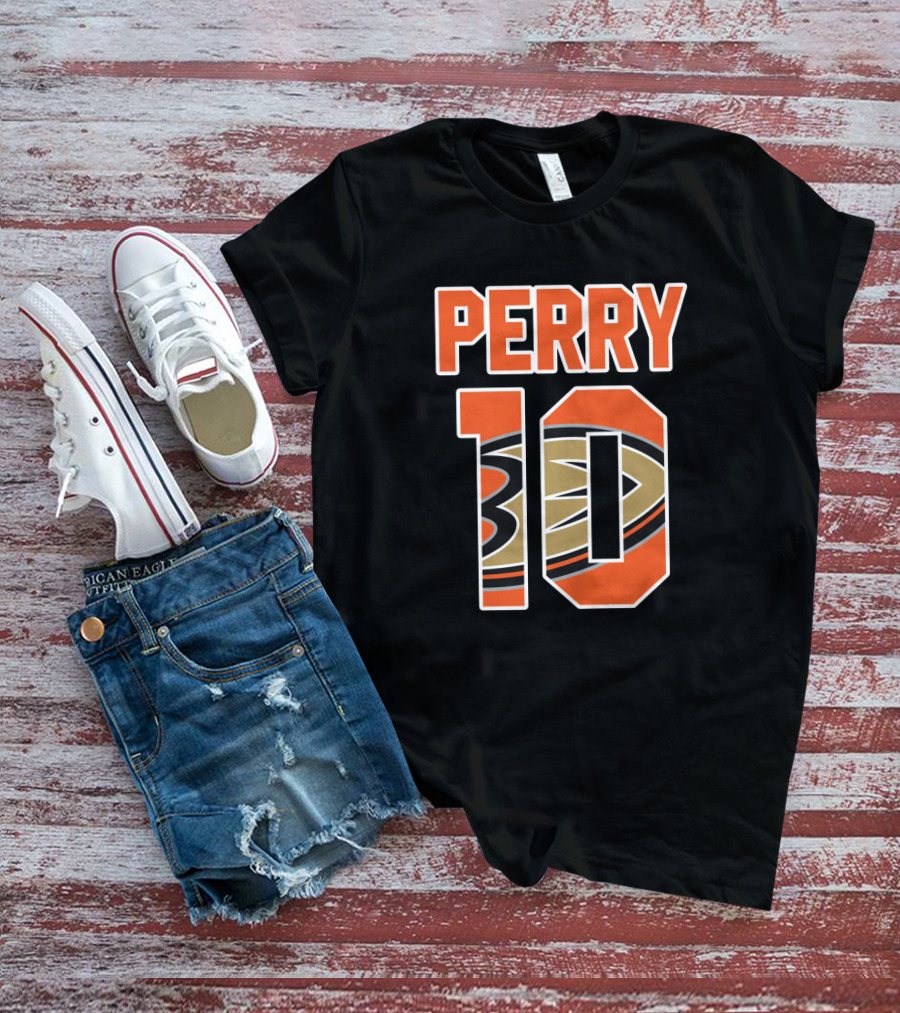 Perry 10 Anaheim Ducks NHL Hockey Jersey T-Shirt