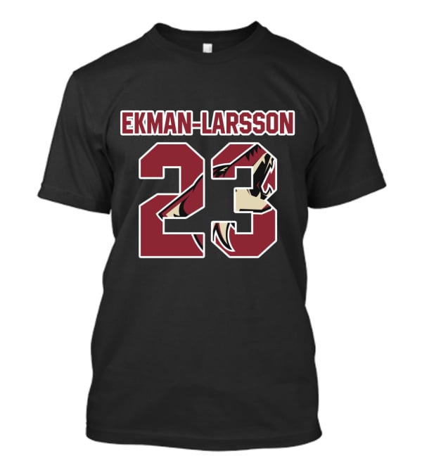 Arizona Coyotes Ekman Larsson 23 NHL Hockey T-Shirt