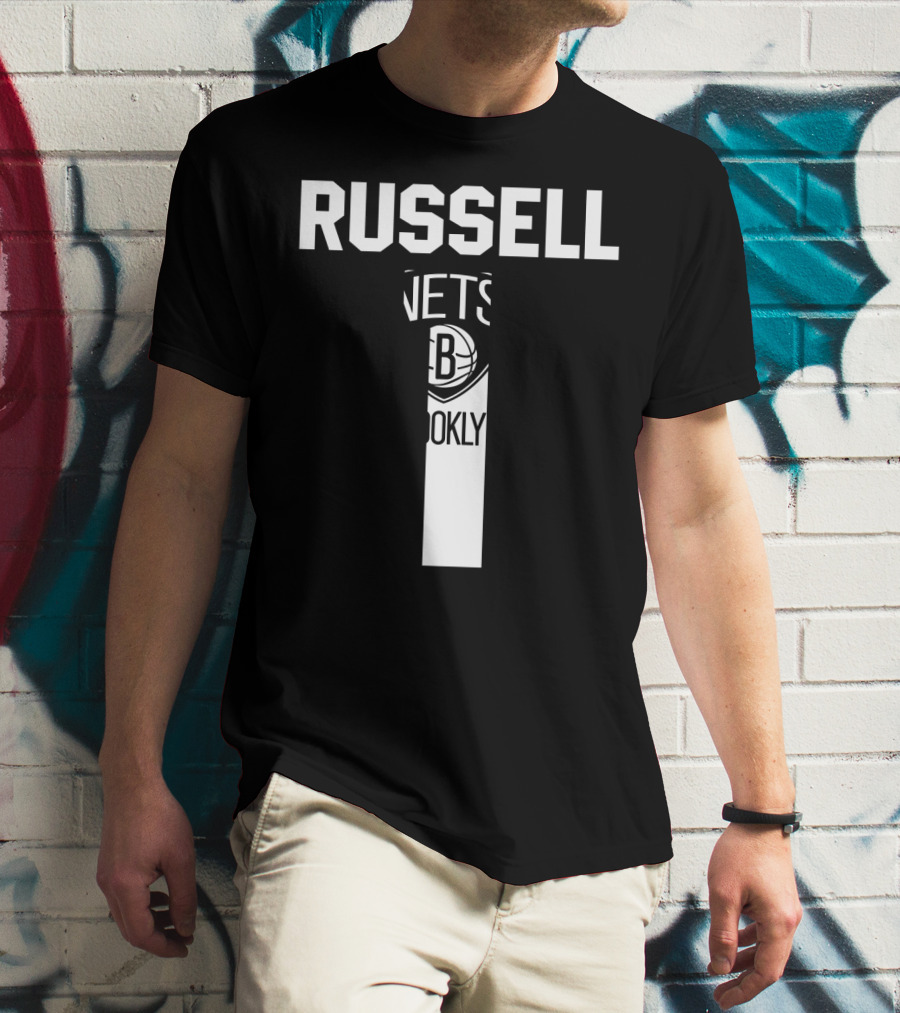 Russell Brooklyn Nets 1 T-Shirt