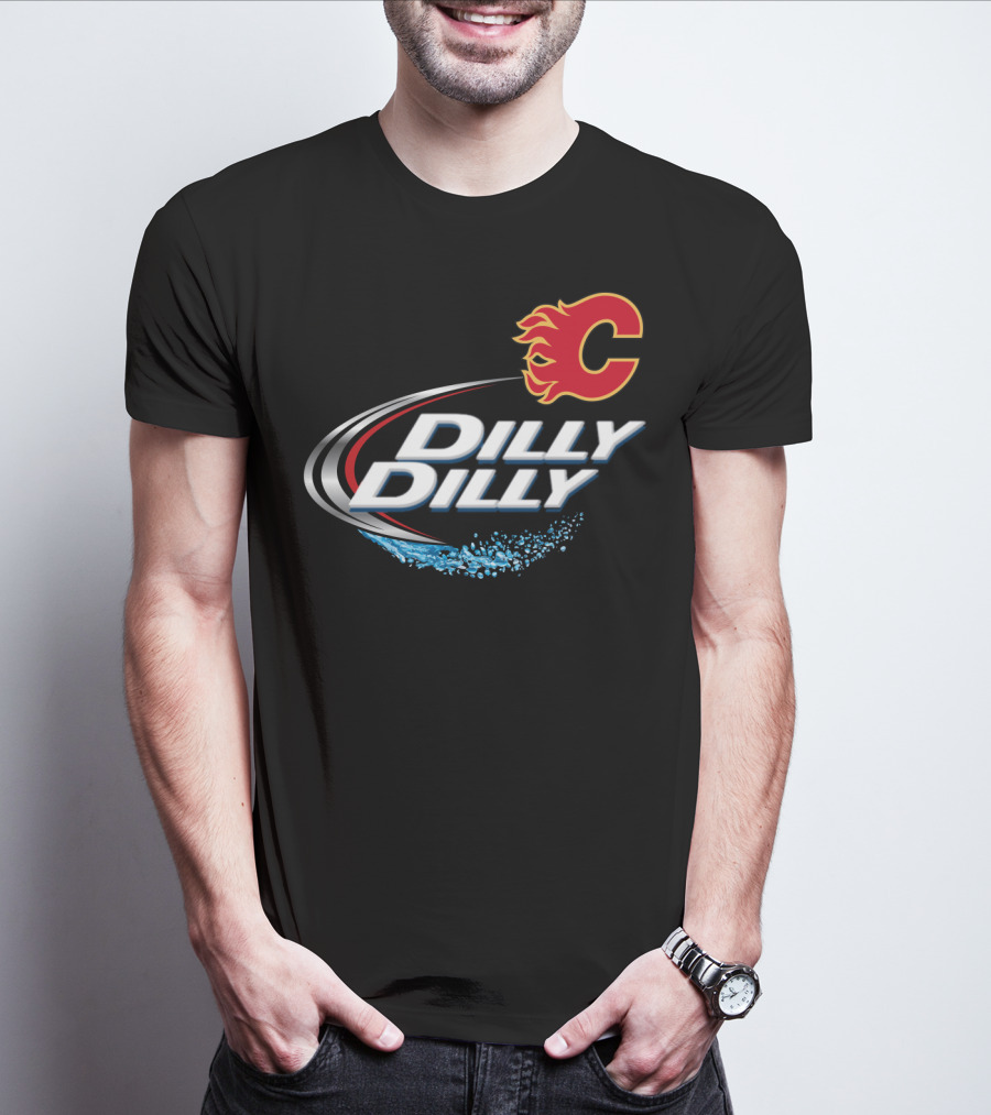 Calgary Flames Dilly Dilly Hockey Fans T-Shirt