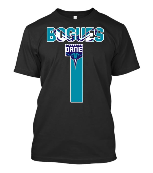 Bogues Number One Charlotte Hornets T-Shirt