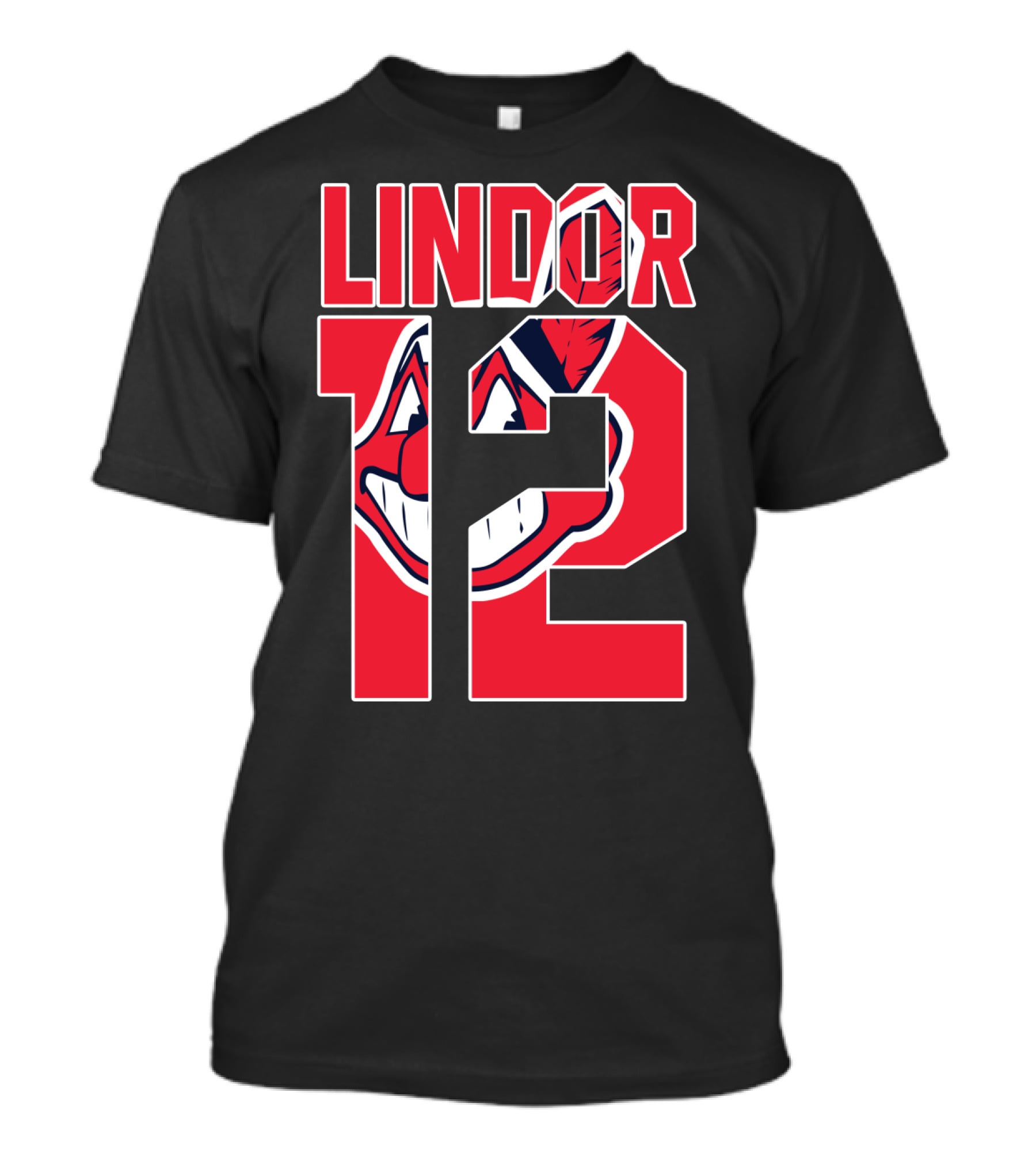 Lindor 12 Cleveland Indians T-Shirt