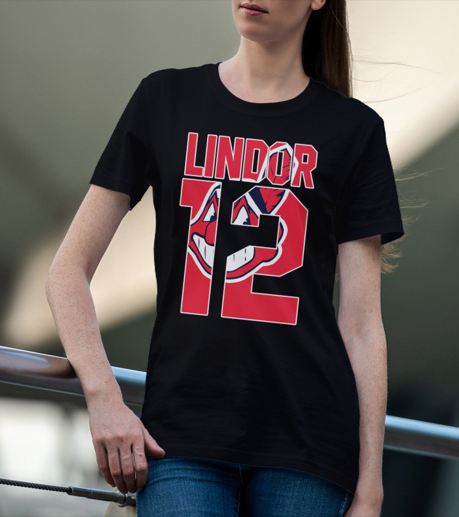 Lindor 12 Cleveland Indians T-Shirt