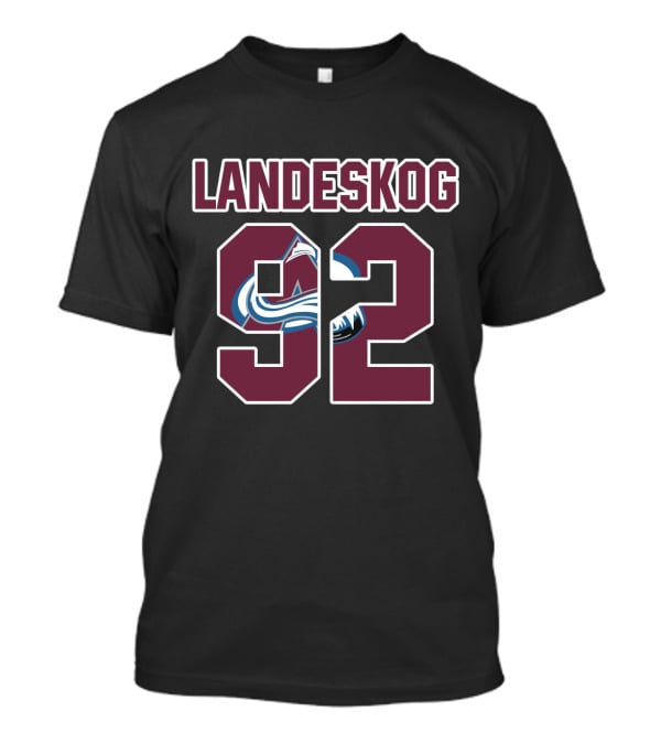 Landeskog 92 Colorado Avalanche NHL T-Shirt
