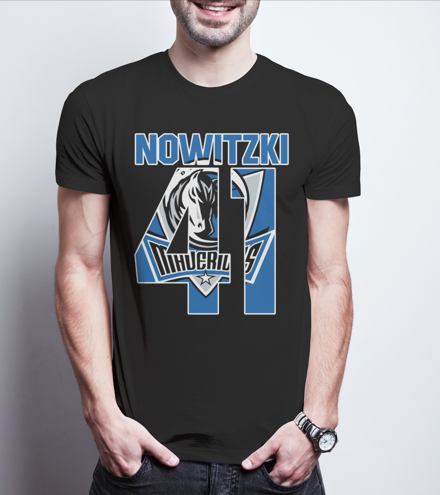Nowitzki 41 Mavericks T-Shirt