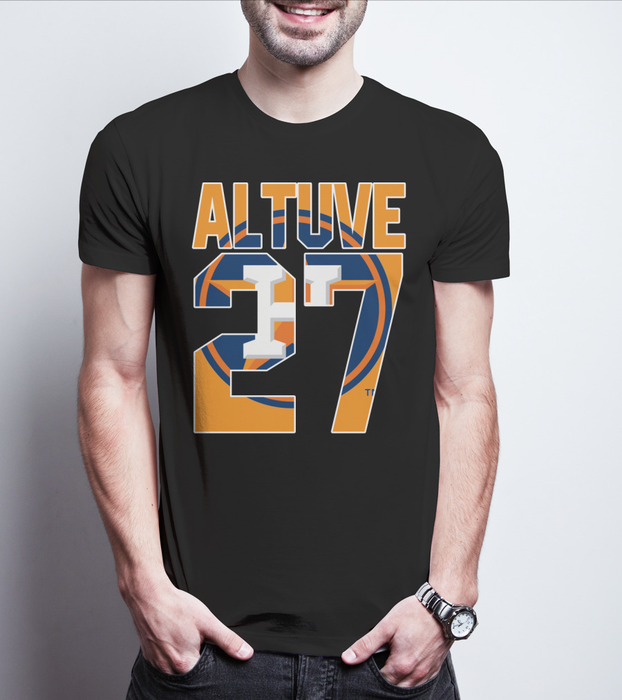 Altuve 27 Houston Astros Baseball T-Shirt