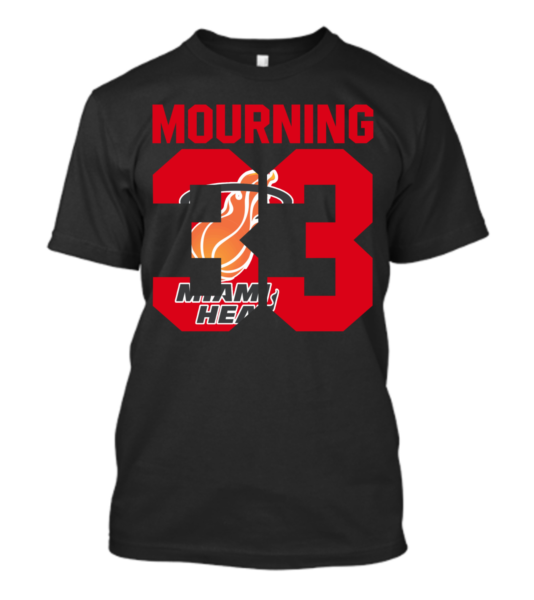 Mourning 33 Miami Heat T-Shirt